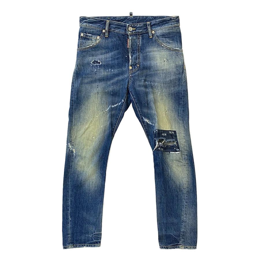 DSQUARED2 ダメージデニムパンツ 44 DSQUARED2 - DSQUARED2 / ディースクエアード | ダメージ加工