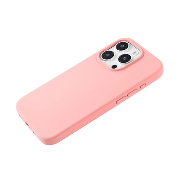 iPhone 15 Pro 殼 【經典液態殼l春櫻系列】iPhone 15 Pro 手機殼 i15 Pro 保護殼 矽膠殼 軟殼 (橡皮粉)