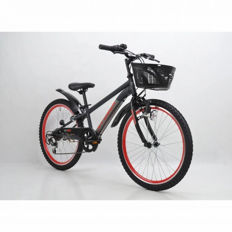 24インチ 身長130～145cm 子供用自転車 KENT X-フュージョン グレー