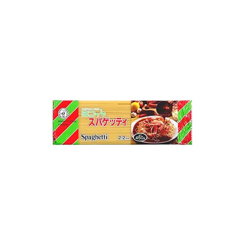 ボルカノ ヨコイのスパゲッティ 2.2mm 450g あんかけスパ スパゲッティ 太麺 パスタ
