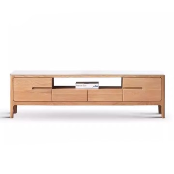 hoi! 源氏木語西雅圖橡木原木色岩板電視櫃1.5M Y9031