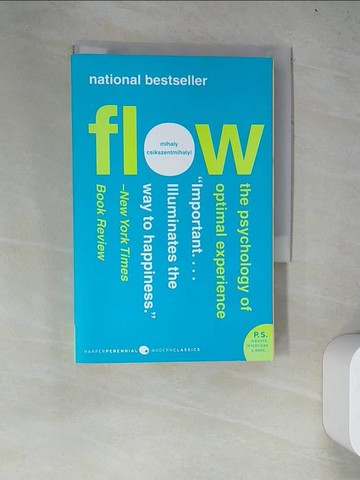 【書寶二手書T8／大學理工醫_WYV】Flow: The Psychology of Optimal Experience_Csikszentmihalyi, Mihaly