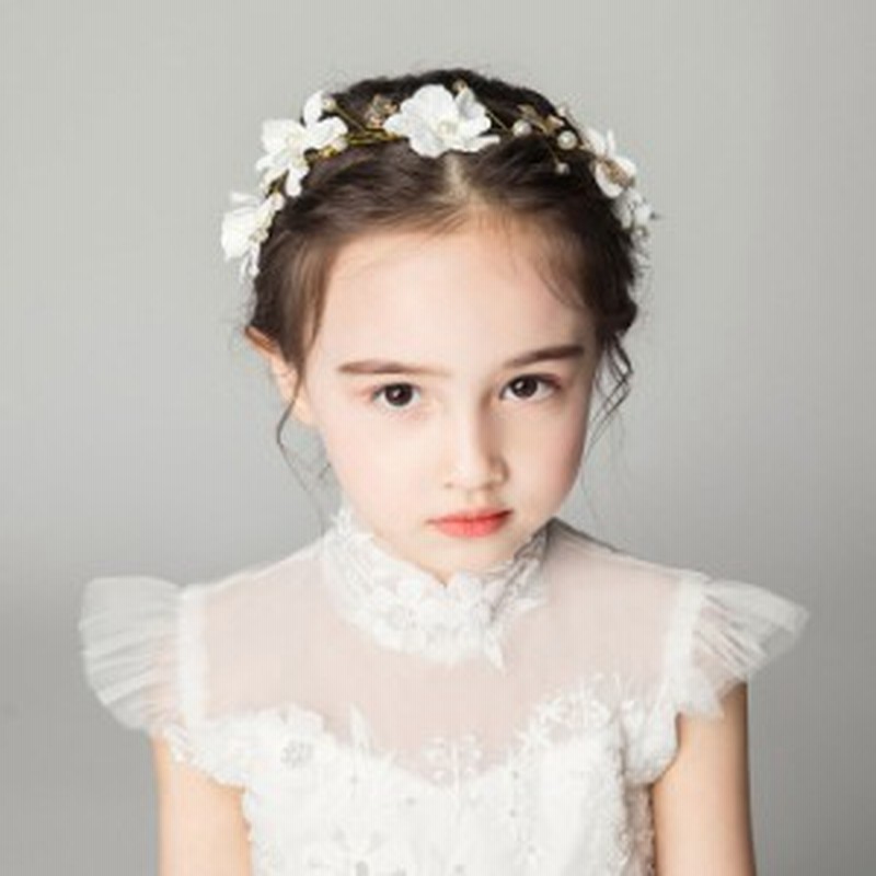 子どもカチューシャ フラワー 子供 フォーマル 髪飾り ヘアアクセサリー キッズ 結婚式 ウェディング 発表会 Hair Accessory 通販 Lineポイント最大1 0 Get Lineショッピング