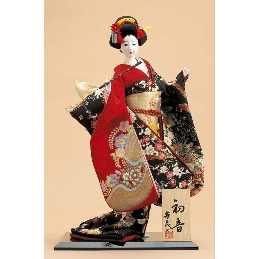 日本人形 尾山人形 人形単品 寿喜代作 初音 金彩 10号 sk-o1684