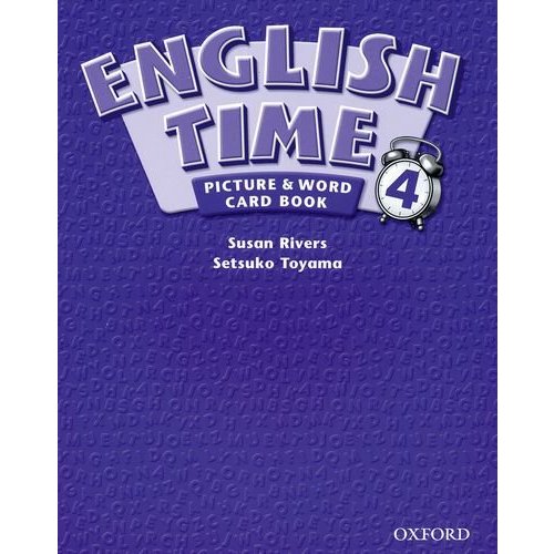 English Time 4: Picture  Word Card Book