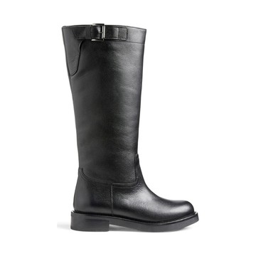 TAMARIS LONG BOOT FLAT 黑色女款鞋子