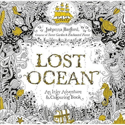 Lost Ocean: An Inky Adventure  Colouring Book