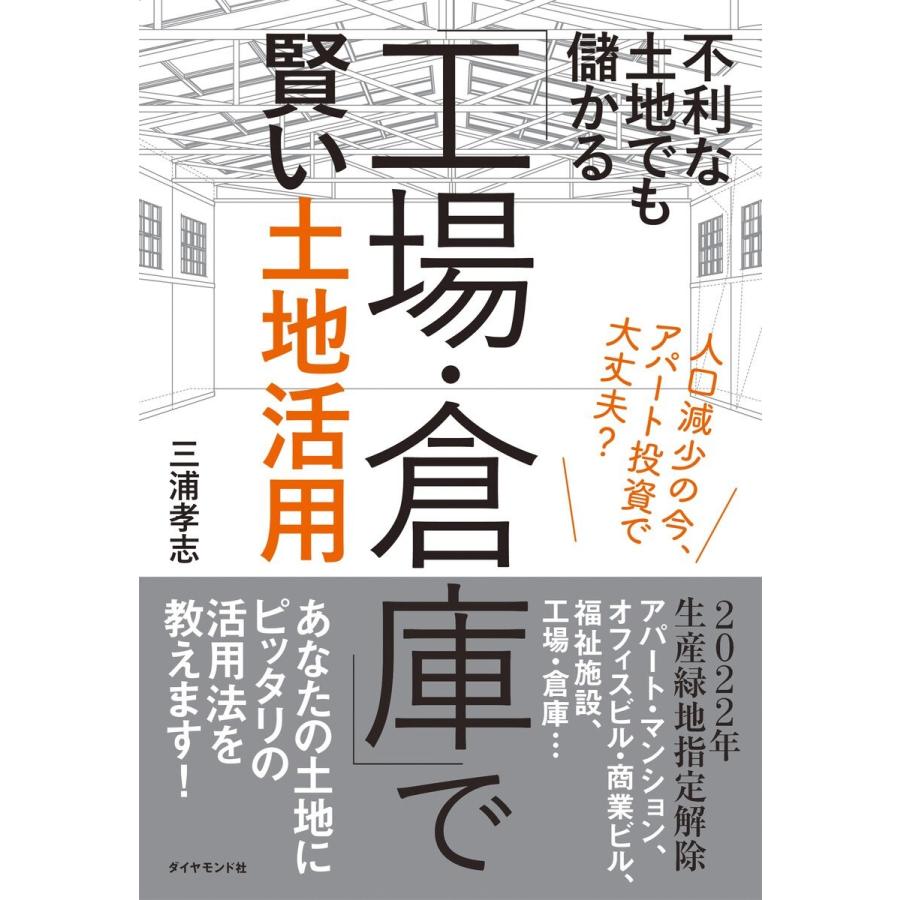 不利な土地でも儲かる 工場・倉庫 で賢い土地活用 人口減少の今,アパート投資で大丈夫