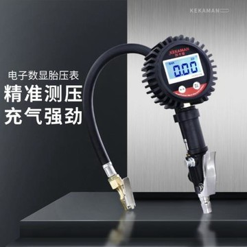 胎壓表氣壓表高精度汽車輪胎電子打氣表充氣槍數顯胎壓監測器車載