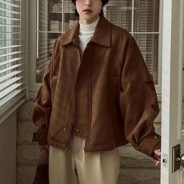 【Metanoia】🇰🇷韓製 20%羊毛氣球翻領夾克外套