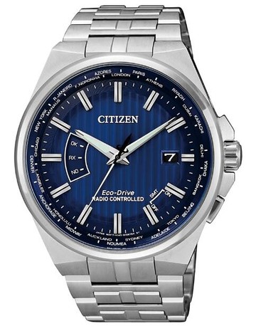 CITIZEN星辰錶 CB0160-51L 紳士風藍面電波腕錶 42mm｜樂天領券現折★全館特惠中★指定刷卡回饋10%
