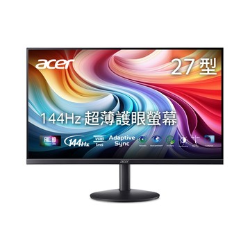 ACER SA273 P1b 超薄護眼螢幕(27型/FHD/144Hz/1ms/HDMI/IPS)
