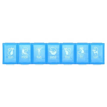 Ezy Dose, 寵物，每週方劑丸計劃器，貓用，大號，1 個