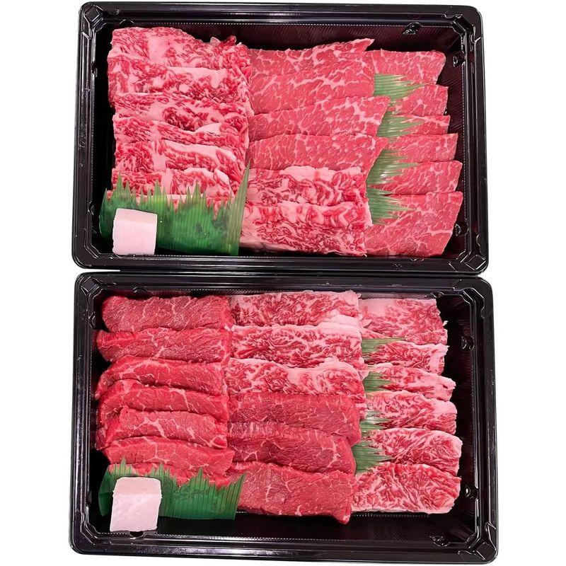 淡路和牛＆淡路牛 焼肉 食べ比べセット 淡路和牛 淡路牛 各300g 牛肉 モモ バラ 焼肉用 精肉