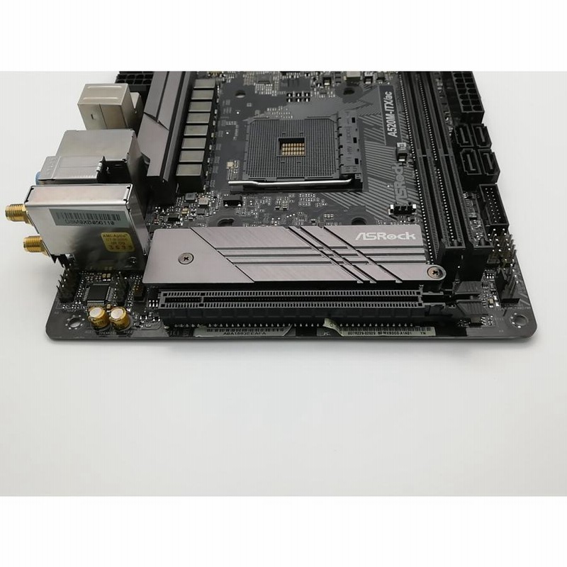 中古】ASRock A520M-ITX/ac A520/AM4/Wi-Fi(11ac)+BT4.2/Mini-ITX【ECセンター】保証期間１週間 |  LINEブランドカタログ