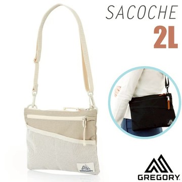 【GREGORY】SACOCHE 2L 可調式側背包M(多口袋+可拆式肩帶 +高品質YKK拉鍊)/ 109457