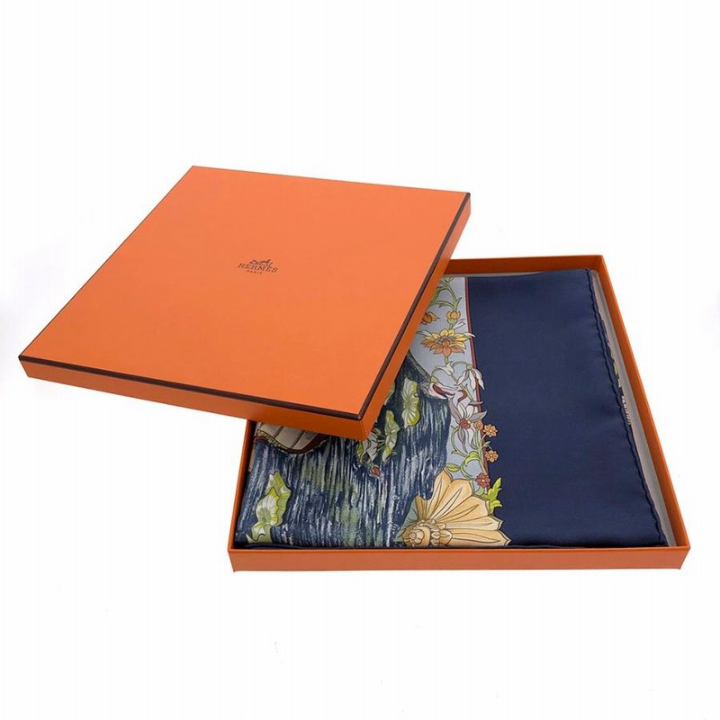 レア！未使用⭐︎エルメス スカーフ カレ90 ストール インドとヒマラヤの小鳥たち 中古・古着通販】HERMES (エルメス) カレ90/インドとヒマラヤの