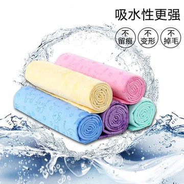 【台灣出貨】🚀運動冷感鹿皮巾家用幹發毛巾速乾擦頭游泳巾超強吸水吸水毛巾 冰凉巾