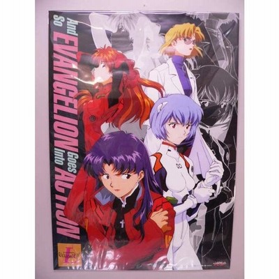 ポスター） 新世紀エヴァンゲリオン 市販品＜レイ・アスカ