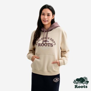 Roots女裝- NOUVEAU CLASSIC 連帽上衣-米黃色