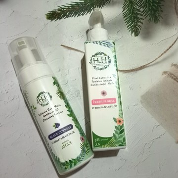 HH私密植萃抗菌潔淨露200ml /私密玫瑰純露抗菌潔淨慕斯180ml [FIFI SHOP]
