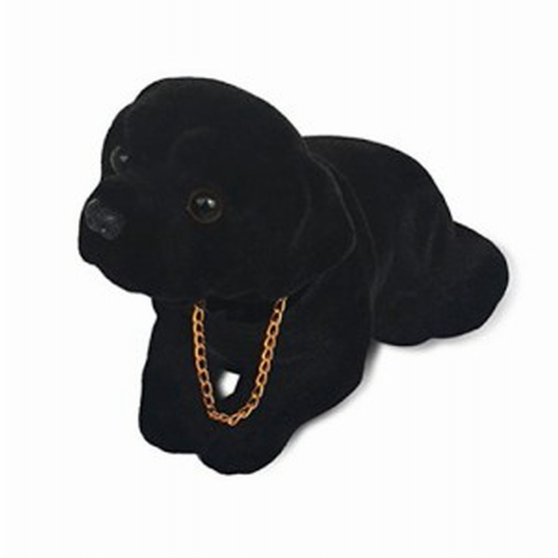 置物 首振りワンちゃん 犬 伏せのポーズ ラブラドールレトリバー 黒 通販 Lineポイント最大1 0 Get Lineショッピング