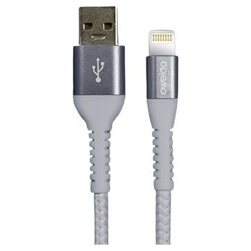 OWEIDA 歐威達 Type-c-Type-c 100W編織漁網快充線 5A(MAX)輸出電流 OD4.4mm線材線徑  1.5m  藍白色  1條