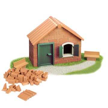 德國 teifoc 益智磚塊建築玩具 房子-TEI51