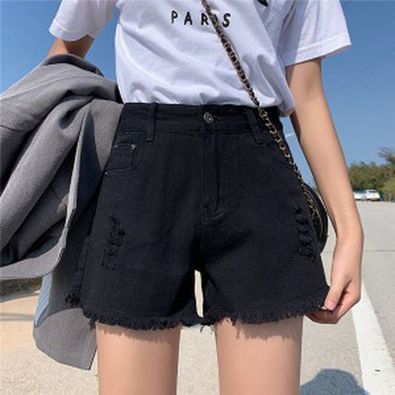 短パン デニム 女性用 おしゃれ かわいい 春 美脚 ショートパンツ デニムパンツ ボトムス 短パン ショーパン ジーンズ ショートパンツ レ 通販  LINEポイント最大1.0%GET LINEショッピング
