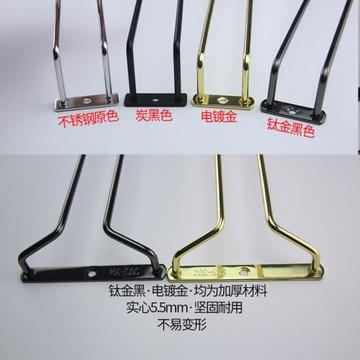 304不銹鋼金色黑色紅酒杯掛杯架子懸掛杯架高腳杯掛杯架酒柜擺件