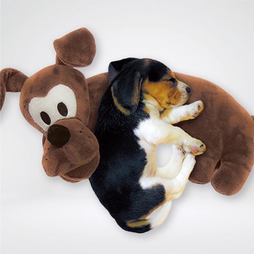 【日本DoggyMan】天吶 ~ 可愛到融化 ! 犬用可愛動物抱枕