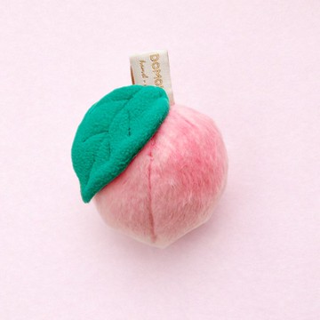 水蜜桃 手搖鈴/奶嘴鏈/水蜜桃寶寶