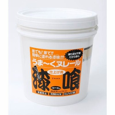 日本プラスター うま?くヌレール　18kg 黄土色