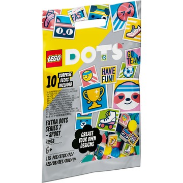 ||高雄 宅媽|樂高 積木||LEGO“41958 DOTS系列 7 號豆豆補充包-運動“