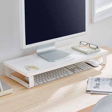 IRIS OHYAMA 多功能電腦螢幕架 MNS-590(置物架/鍵盤收納/置物架)