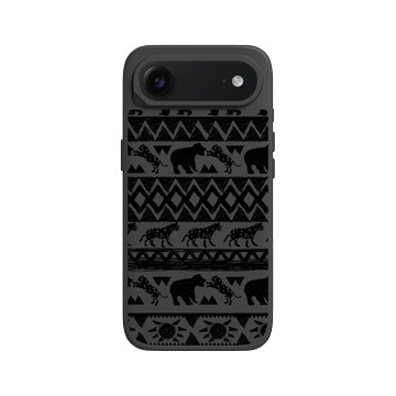 iPhone Air SolidX 黑 - 花生騷 WasangShow - 熊與豹