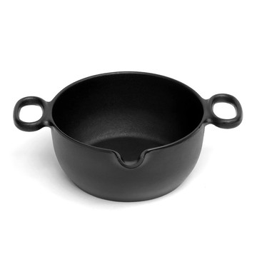 岩鑄 南部鐵器 深型萬能鍋 油炸鍋 17cm IH對應 日本製