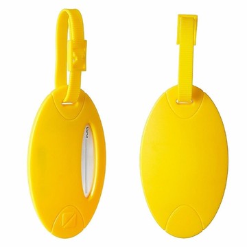 【 Travel Blue 藍旅 旅行配件 】 Neon 螢光行李掛牌(2入/組) 黃色 TB015-YE