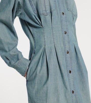 Marant Etoile Nolwen chambray shirt dress