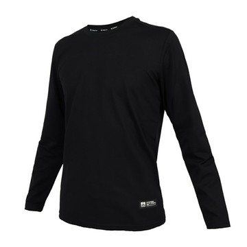 FIRESTAR 男彈性素色長袖圓領T恤(長T 休閒 慢跑 路跑「A5903-10」≡排汗專家≡