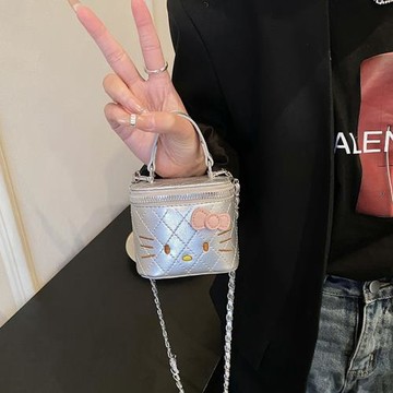 包包女2026新款可愛迷你化妝包卡通手拎斜挎包