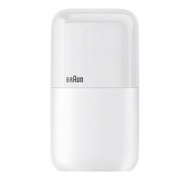【BRAUN 德國百靈】Mini 電動刮鬍刀 M1011 簡約白