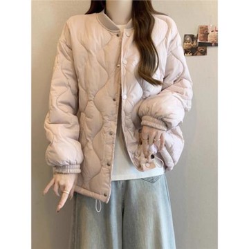 羽絨棉服女冬季加厚2025年新款大碼小個子棉衣棉襖棒球服短款外套