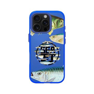 iPhone 16 Pro Clear 激光藍 - KID - 魚群海釣