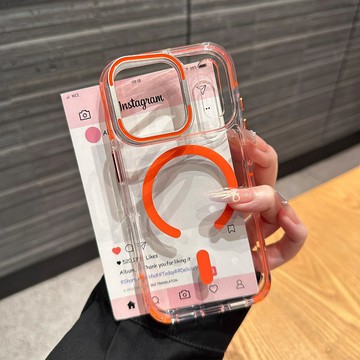 防滑防撞 鏡頭支架 磁吸 防摔殼 保護殼 適用 iPhone 18 17 16 15 14 13 Pro Max 手機殼