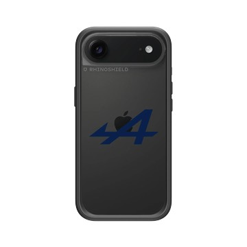 iPhone Air Mod NX -邊框背蓋組合 (相機按鈕) 黑 - Alpine - Alpine Logo