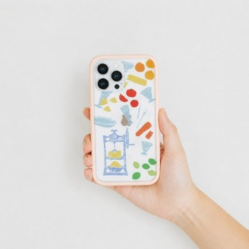 【現貨-NX邊框背蓋兩用殼】印花樂X犀牛盾-iPhone 13 Pro