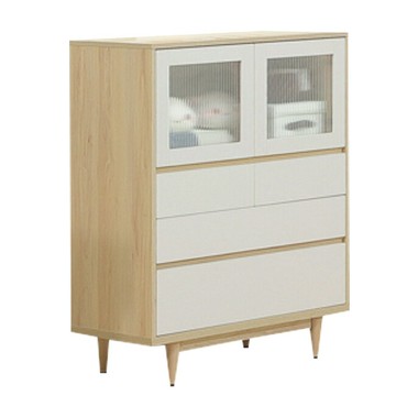 【綠家居】愛楓3尺四抽雙開門斗櫃