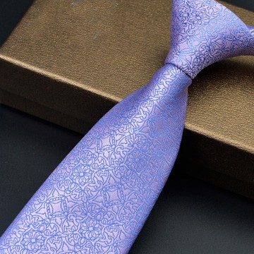 【拉福】領帶7cm中寬版領帶手打領帶 (炫紫)