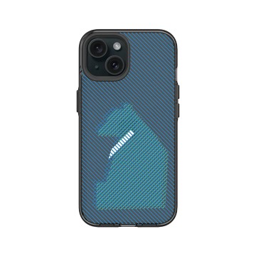 iPhone 15 JellyTint 酷墨灰 - None - 台灣黑熊 - 線條版
